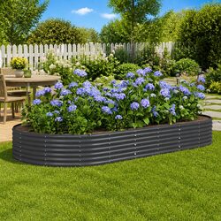 Ideal Garden Raised Bed for Balconies and Patios 296x140x36cm