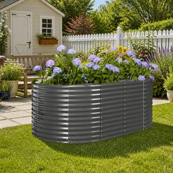 Practical Raised Bed Planter for Gardens and Patios