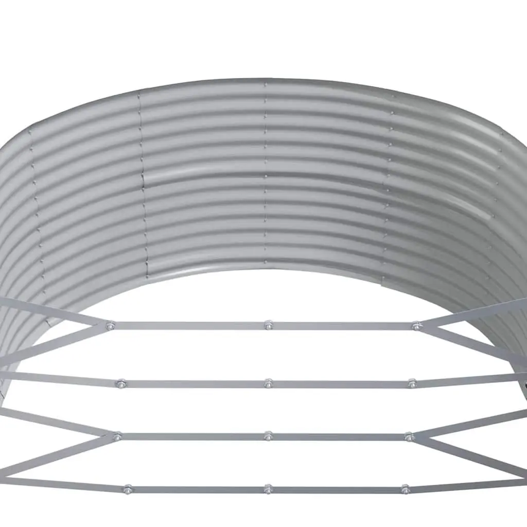 Raised Garden Bed Galvanised Steel 212x140x68cm Green Planter Box Outdoor