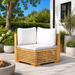 Versatile Corner Sofa for Patios and Gardens