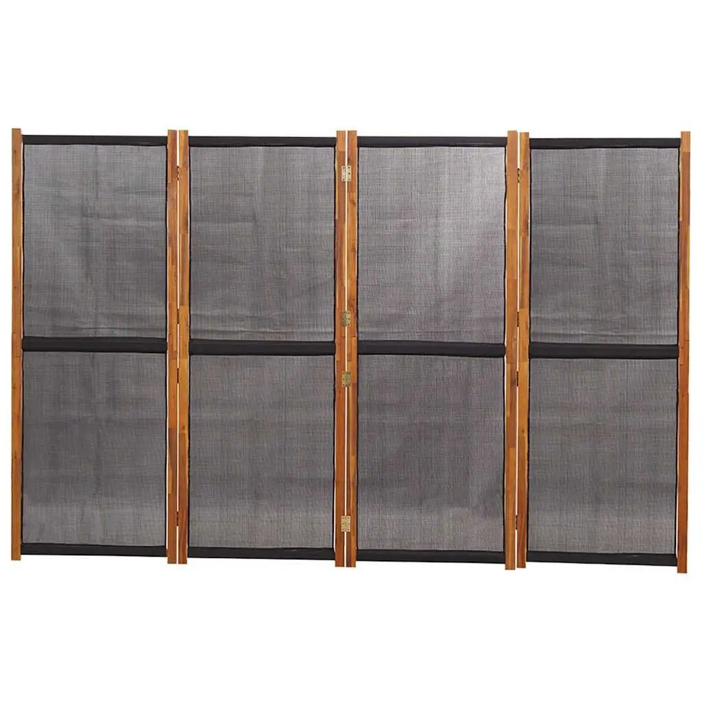 4-Panel Folding Screen for Home and Garden