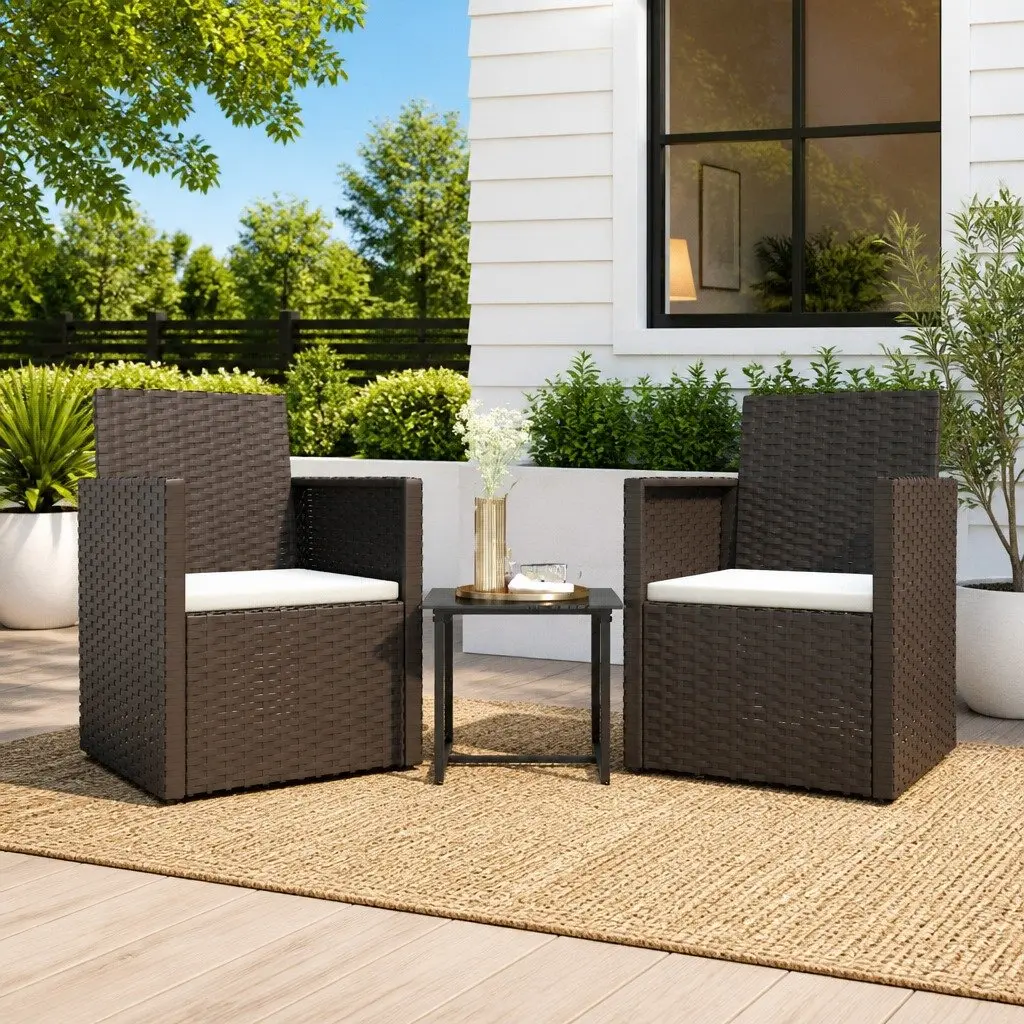 3 Piece Sofa Set for Outdoor Entertaining