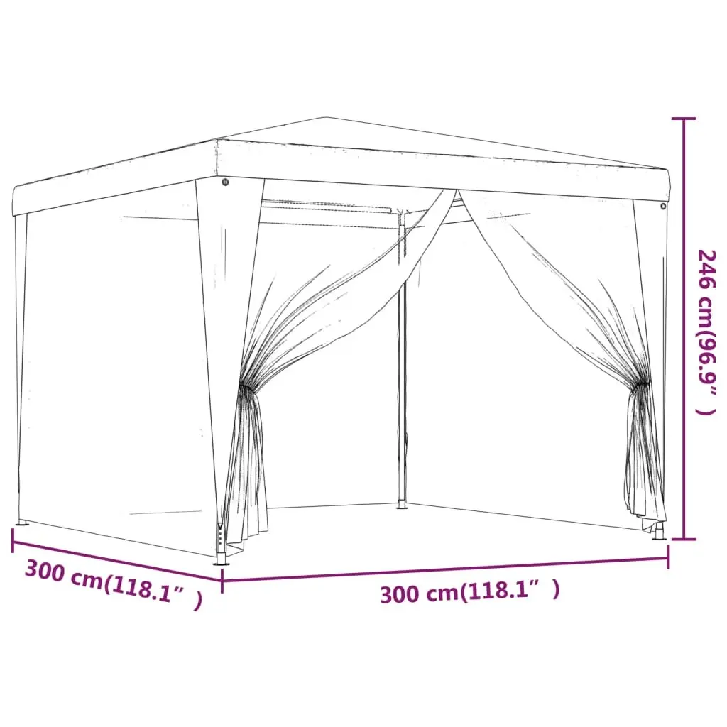 3x3m Gazebo for Outdoor Events