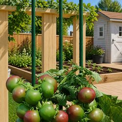 Practical 30-Piece Plant Stakes 180 cm for Your Garden
