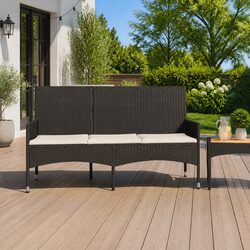 Versatile 3-Seater Outdoor Bench for Any Garden or Terrace