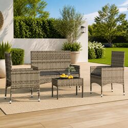 Practical 4-Piece Garden Lounge Set for Any Outdoor Setting