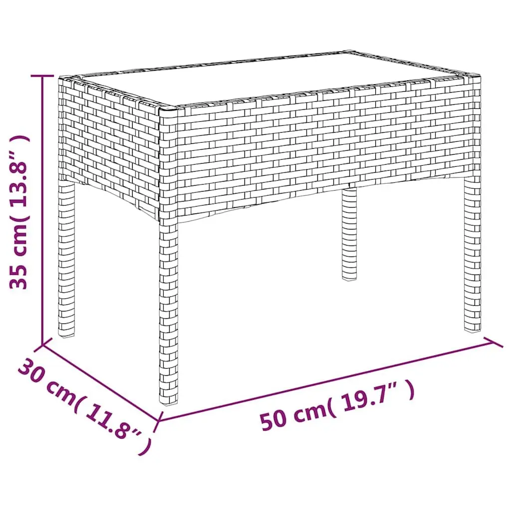 Garden Lounge Set 4 Piece Poly Rattan Outdoor Furniture Grey with Cushions