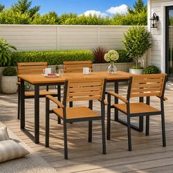 Versatile Outdoor Table for Dining and Entertaining