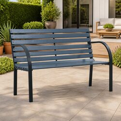 Perfect Outdoor Seating: 112cm Garden Bench for Your Space