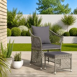 Versatile 2-Piece Outdoor Lounge Set for Any Space