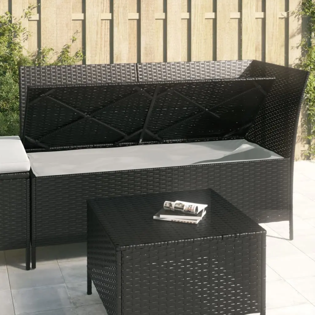 3 Piece Garden Lounge Set with Ample Storage