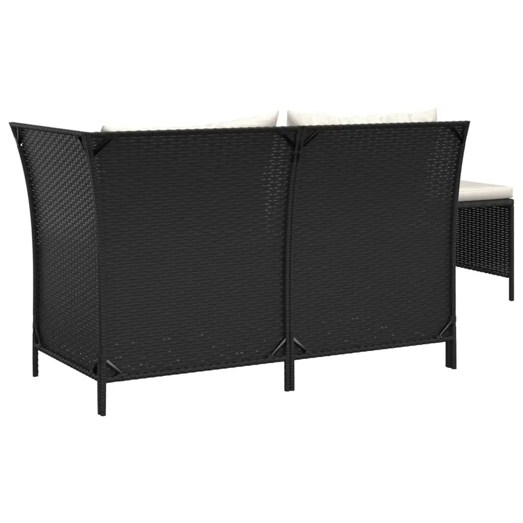3 Piece Garden Lounge Set with Ample Storage