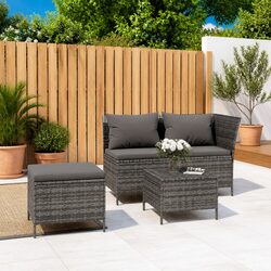 Versatile Garden Lounge Set for Relaxation and Storage