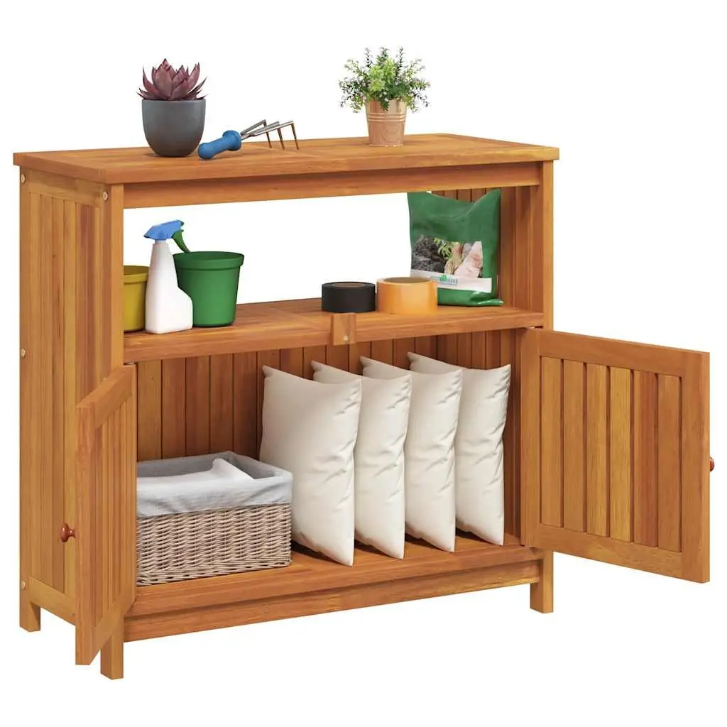 Acacia Wood Console Table for Garden Use