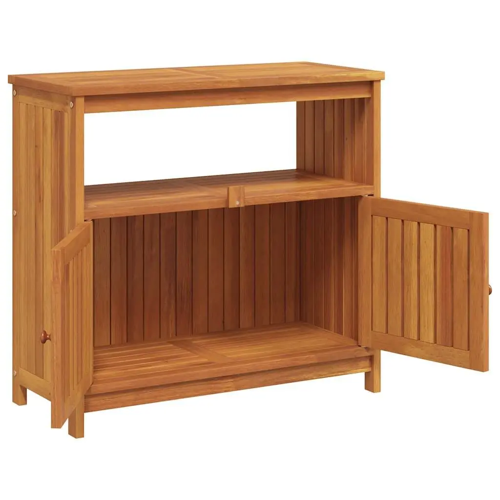 Acacia Wood Console Table for Garden Use