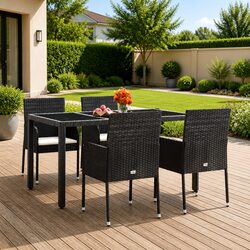 Practical 4-Piece Garden Chairs Set for Your Outdoor Area