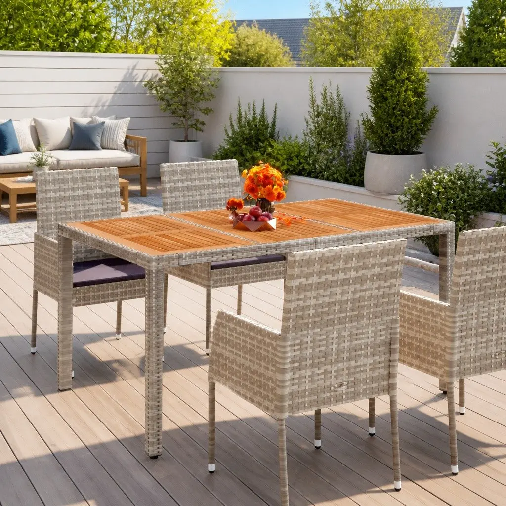 Garden Table for Patio and Outdoor Use