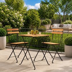 Folding Bistro Chairs for Gardens and Patios