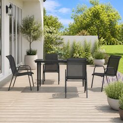 Functional 5-Piece Outdoor Dining Set for Your Patio