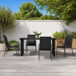 Practical 5-Piece Outdoor Dining Set for Any Gathering