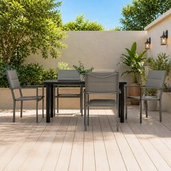 Practical 5-Piece Dining Set for Your Outdoor Gatherings