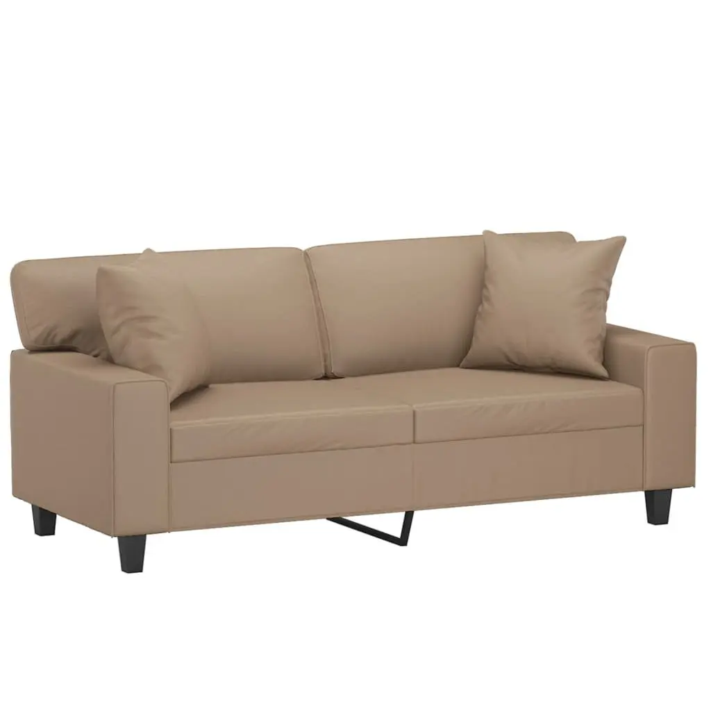 Brown 2-Seater Sofa for Home Relaxation