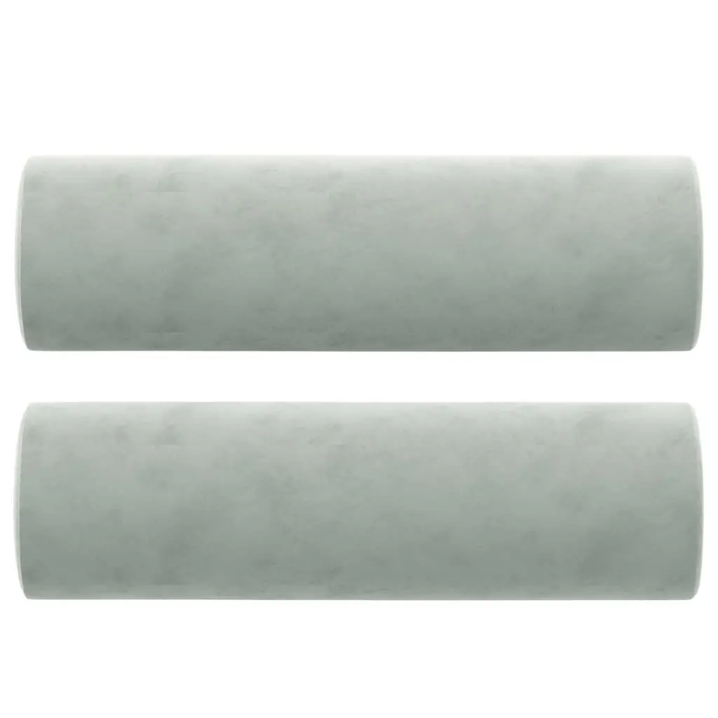 3-Seater Sofa Velvet 180cm Grey Modern Lounge Couch