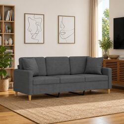 Practical 3-Seater Sofa for Cozy Living Room Settings