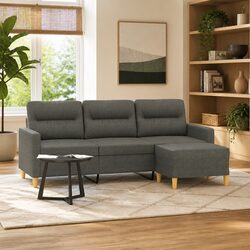Perfect 3-Seater Sofa with Footstool for Everyday Use