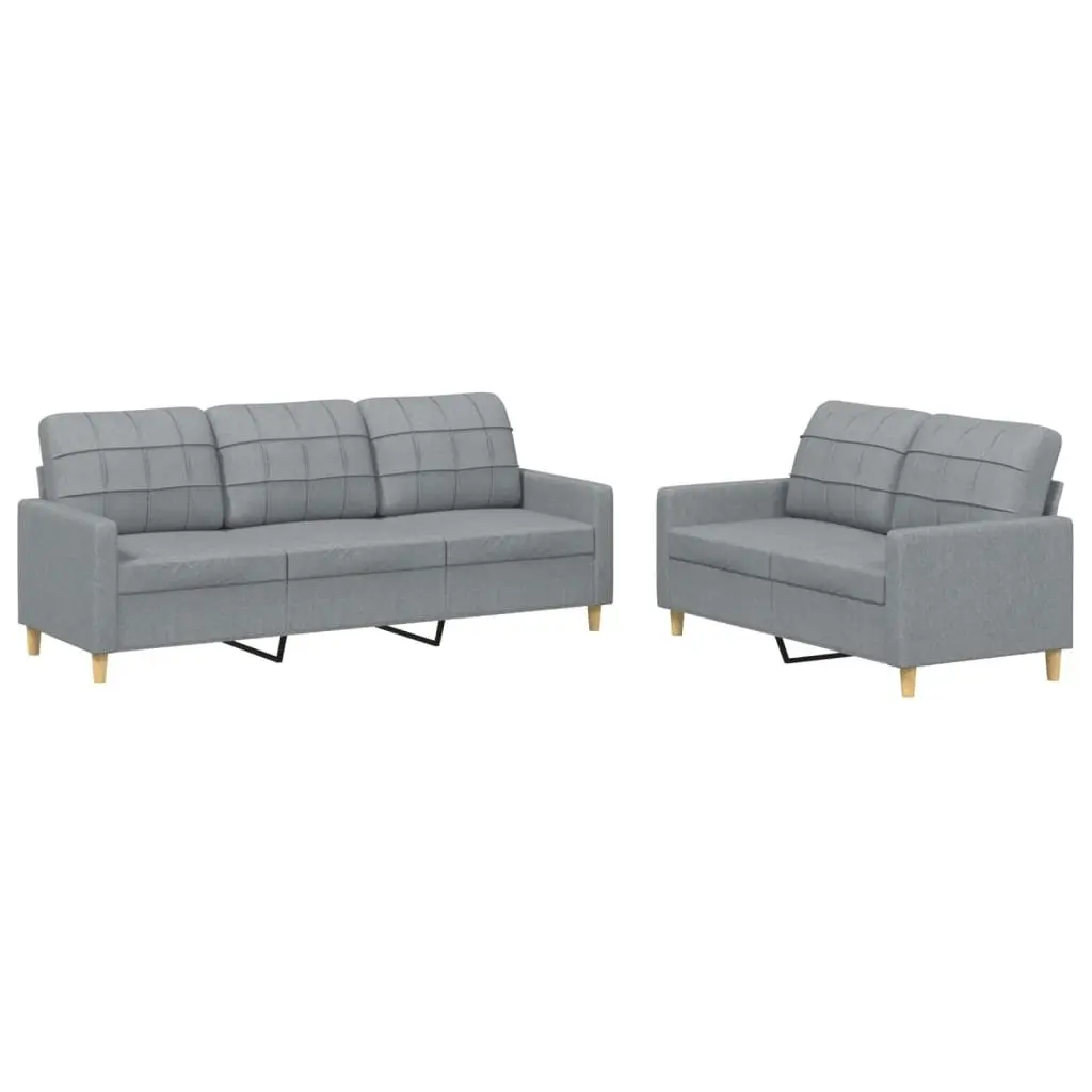 Seating with a 2 Piece Grey Sofa Set
