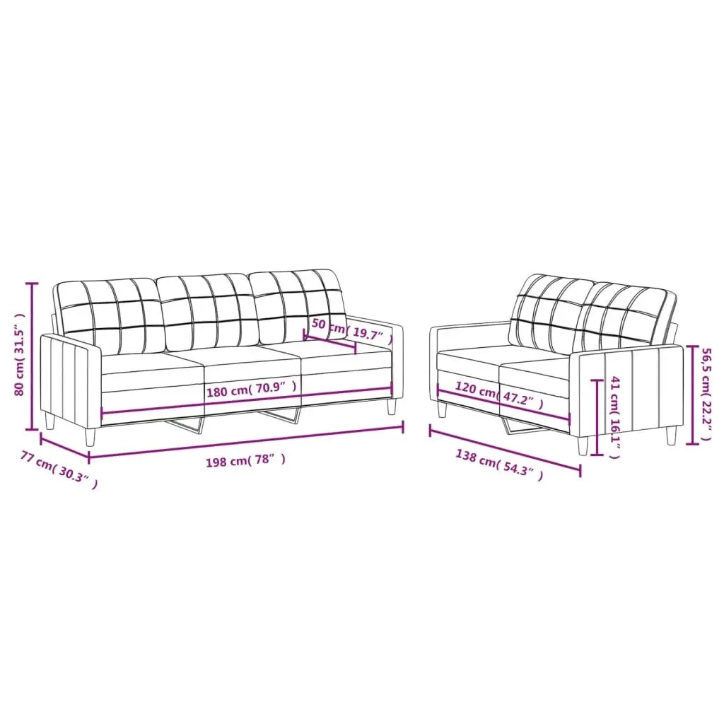 Seating with a 2 Piece Grey Sofa Set