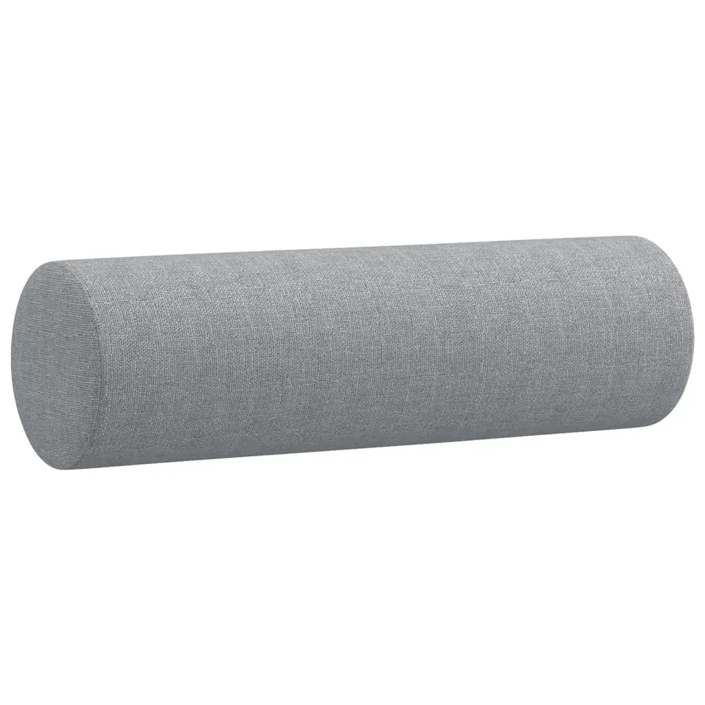 Sofa Set Fabric Grey 2 Piece Lounge Suite Couch