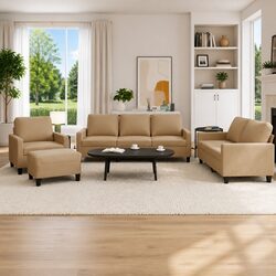4 Piece Sofa Set: A Practical Solution for Your Living Space