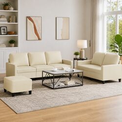 Functional 3 Piece Sofa Set for Your Living Room