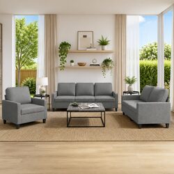 3 Piece Grey Sofa Set: The Perfect Addition to Your Home