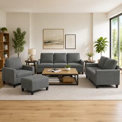 4 Piece Sofa Set That Fits Perfectly in Your Home