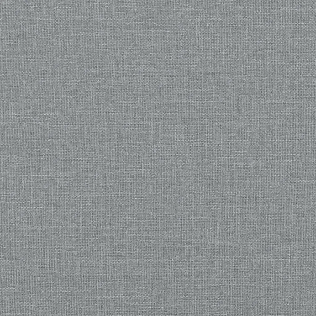 3 Piece Sofa Set with Footstool Grey Fabric Living Room Lounge Suite Cushions