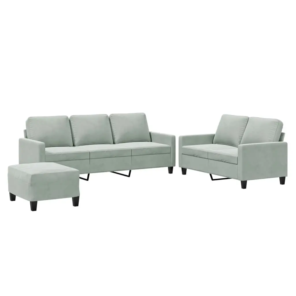 3 Piece Sofa Set for Relaxing and Socializing