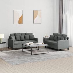 Functional Grey Sofa Set for Any Living Room Space