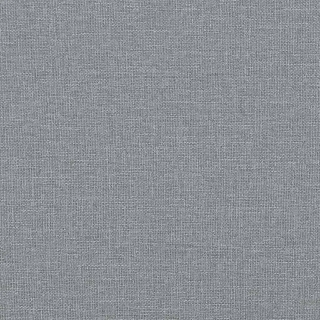 2 Piece Sofa Set Grey Fabric Padded Seating with Armrests