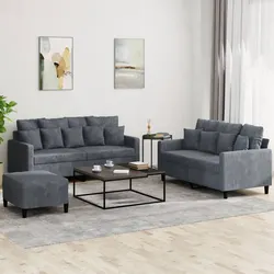 Practical 3 Piece Sofa Set for Everyday Living