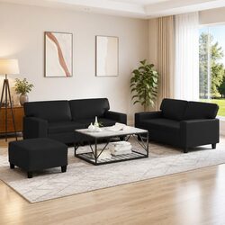 Practical 3 Piece Sofa Set for Any Living Space