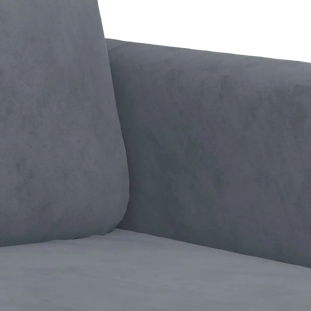 Grey Velvet Sofa Set for Relaxing Spaces