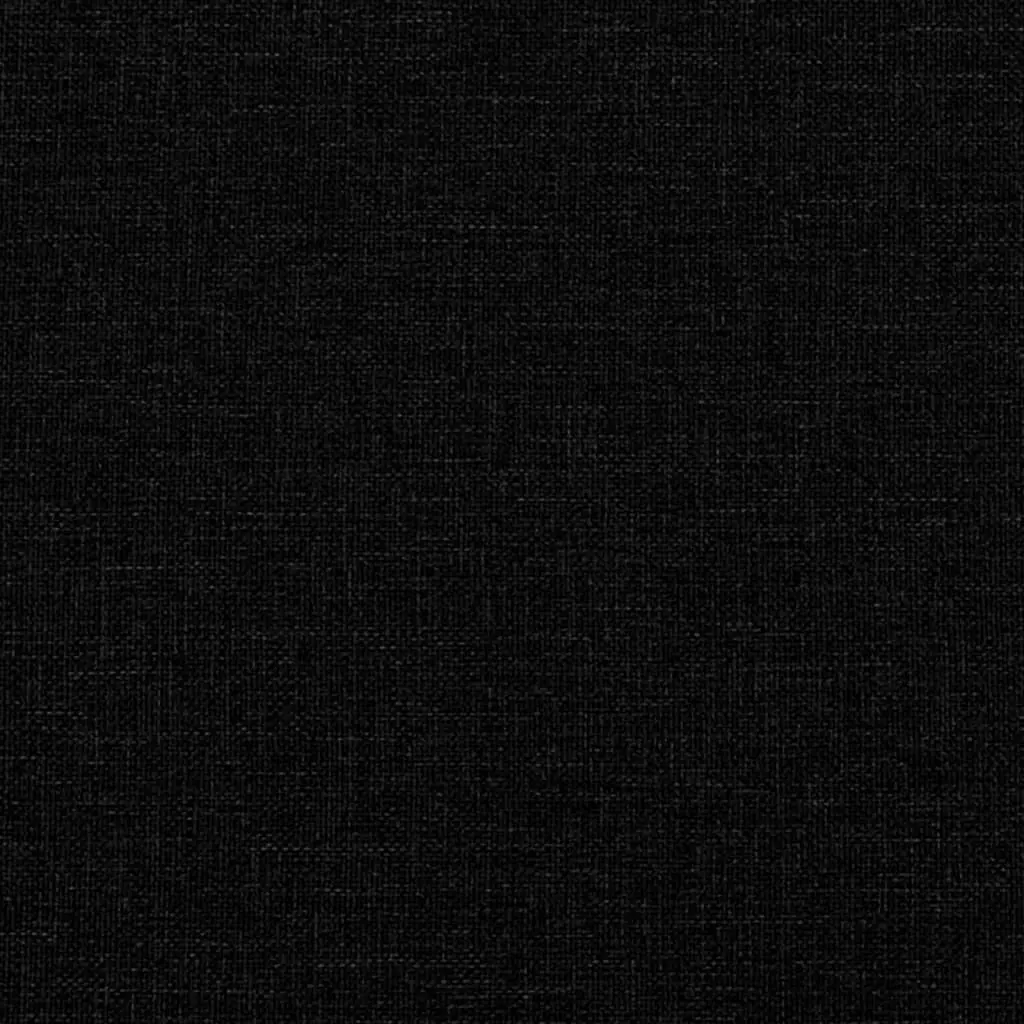 2 Piece Sofa Set Black Fabric Durable Couch Living Room Seating Cushions