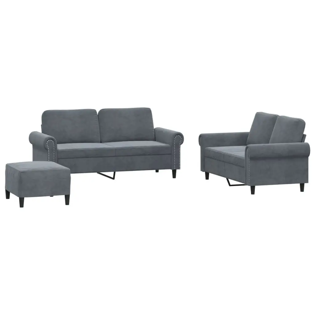 3 Piece Sofa Set for Living Room Use