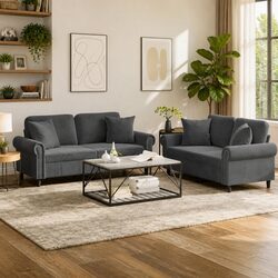 Ideal 2 Piece Sofa Set for Comfort in Any Living Room