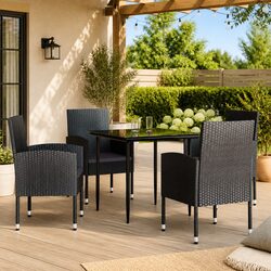 Ideal 5-Piece Garden Dining Set for Your Patio