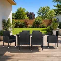 Practical 7 Piece Dining Set for Your Garden