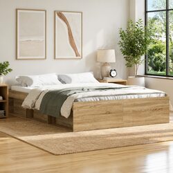Practical Queen Bed Frame with Storage Solutions