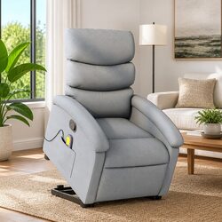 Perfect Addition to Your Home: Grey Massage Recliner Chair